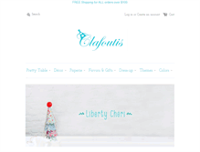 Tablet Screenshot of clafoutis-creations.com